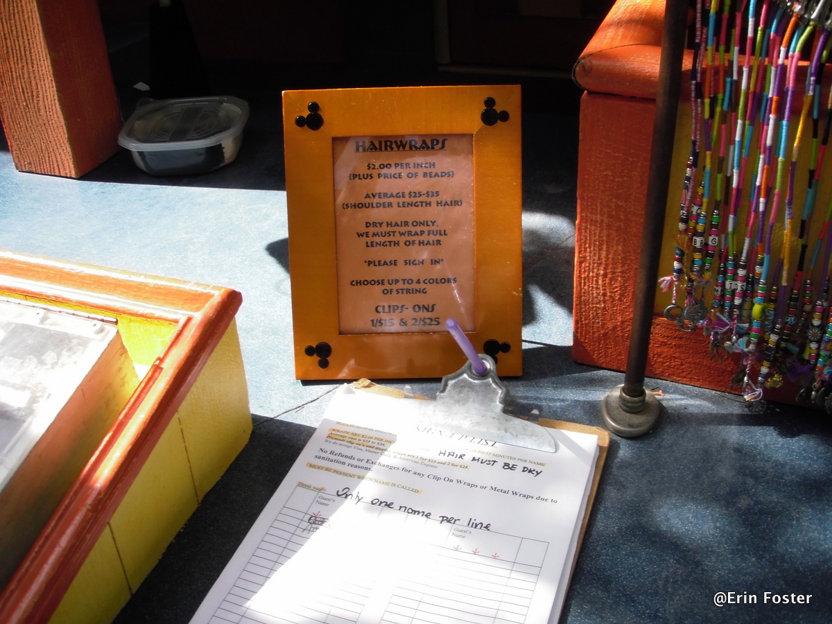 Hair Wraps at Walt Disney World Blog
