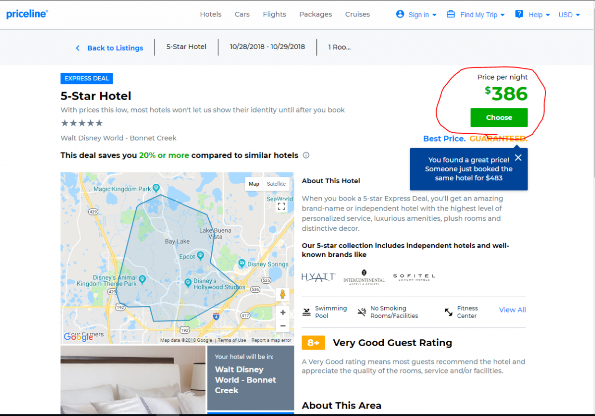 Using Hotel Canary to Book Priceline Express Blog