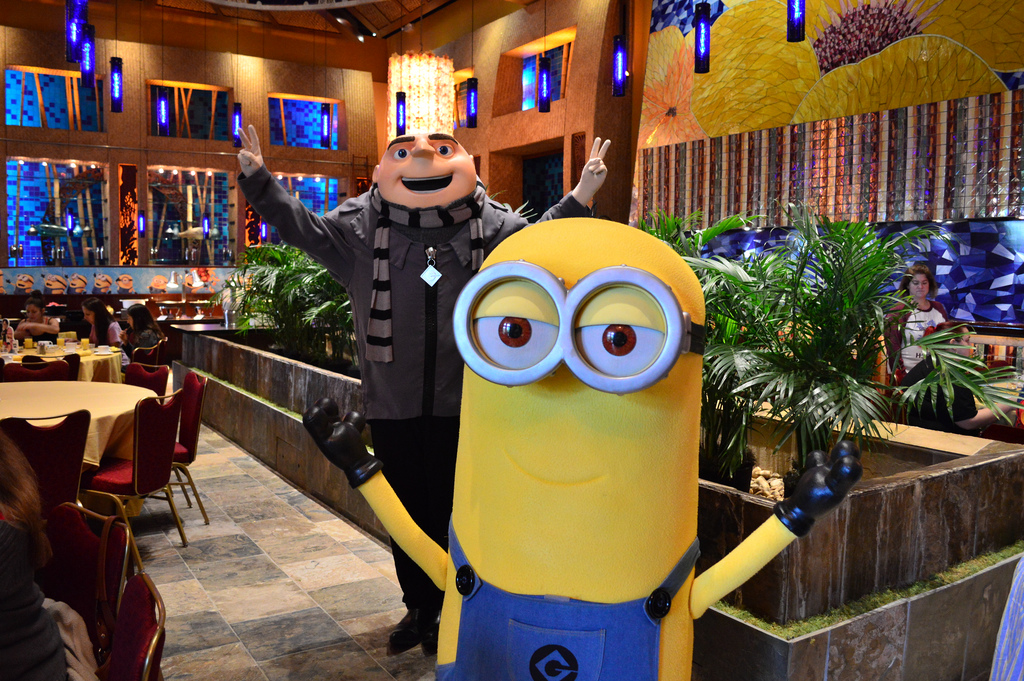 Universal Dining Despicable Me Character Breakfast at Loews Royal