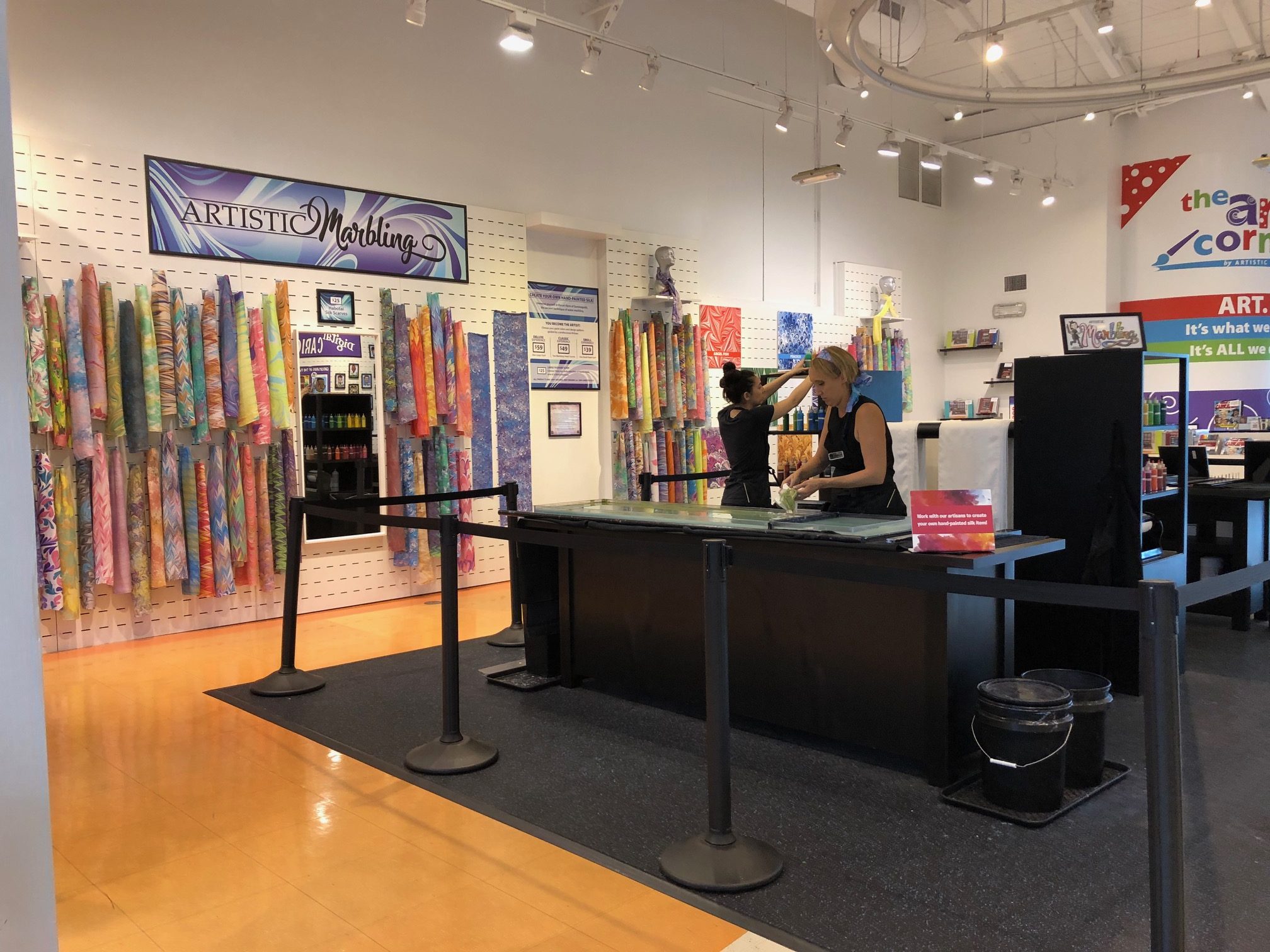 The Art Corner at Disney Springs Offers Personalized Souvenirs