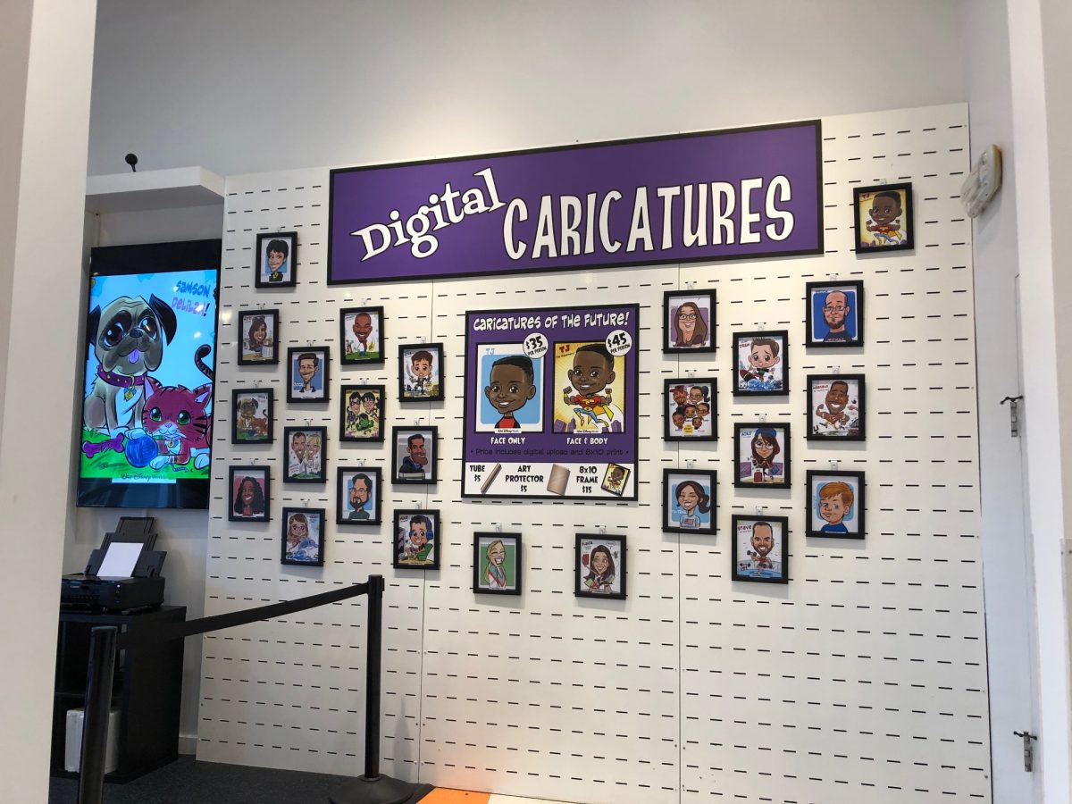 The Art Corner at Disney Springs Offers Personalized Souvenirs