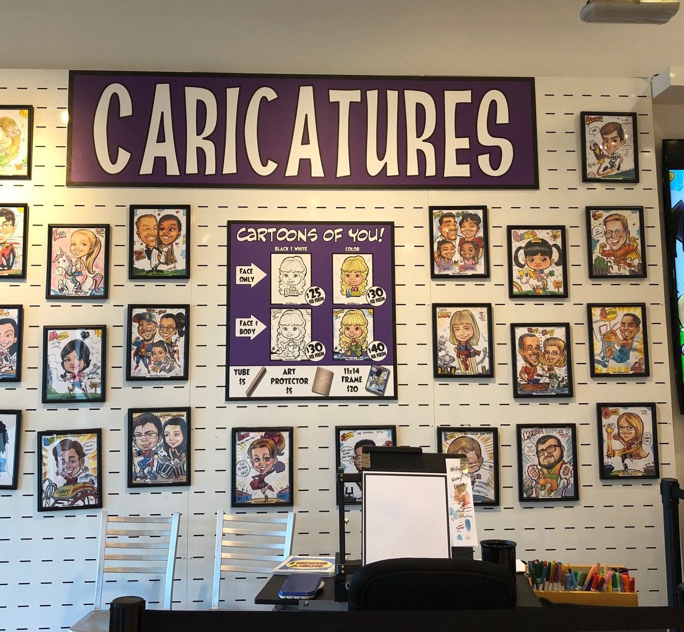 The Art Corner at Disney Springs Offers Personalized Souvenirs