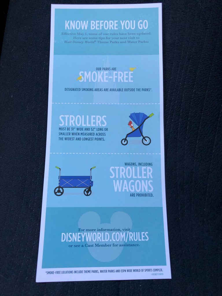 New Park Rules in Effect Today at Walt Disney World and Disneyland