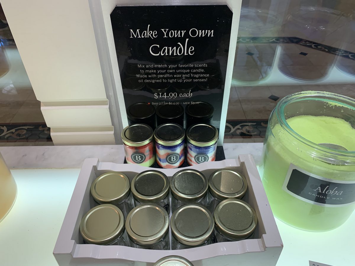 Make Your Own Candle at the Grand Floridian Blog