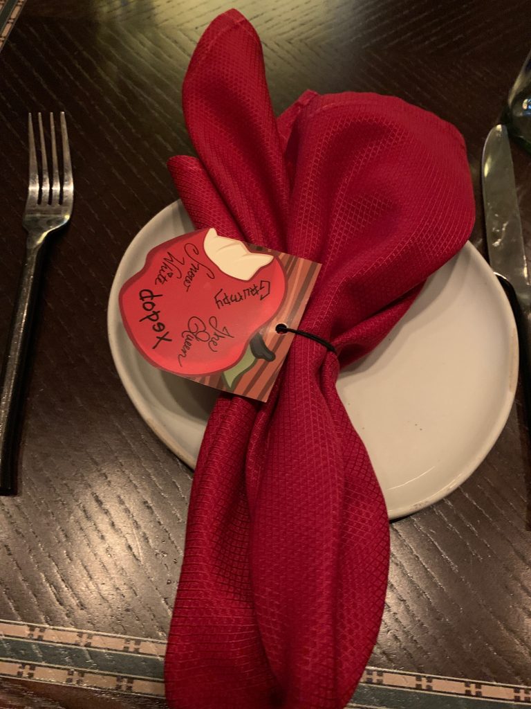 Character Dining for Adults Storybook Dining at Artist Point