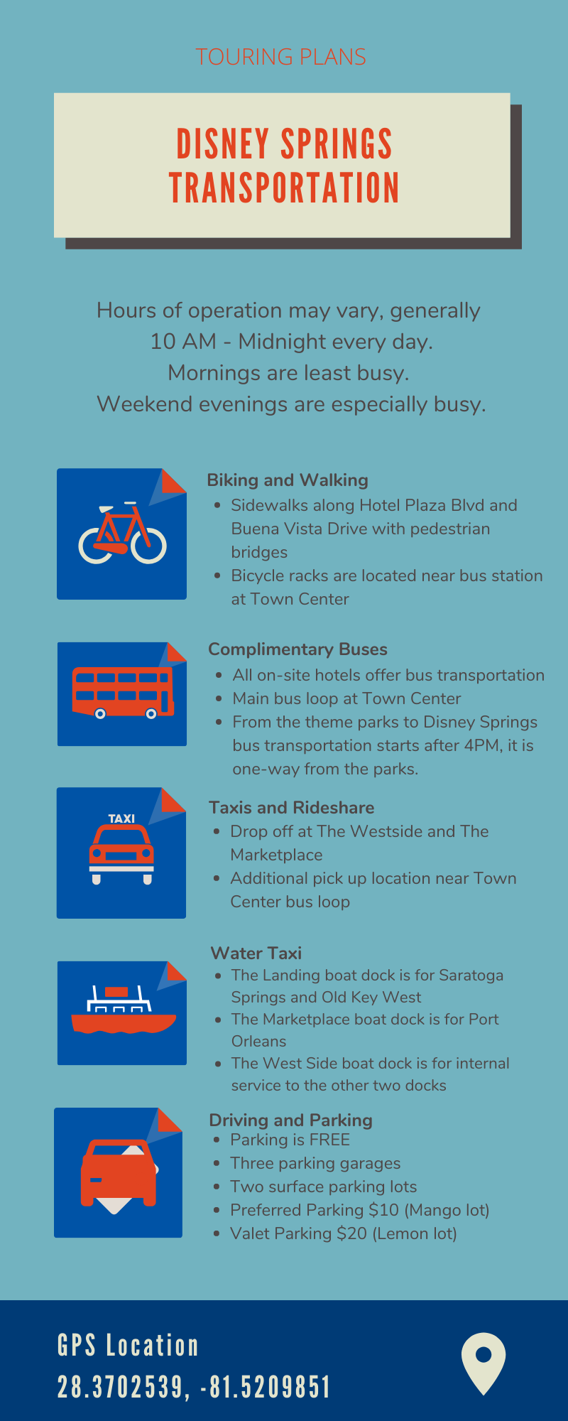 A Guide to Disney Springs Transportation and Parking