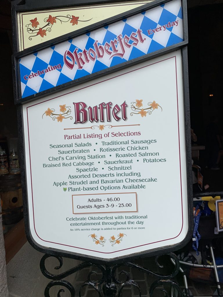 PHOTO TOUR Plantbased Items at Epcot’s Biergarten Blog