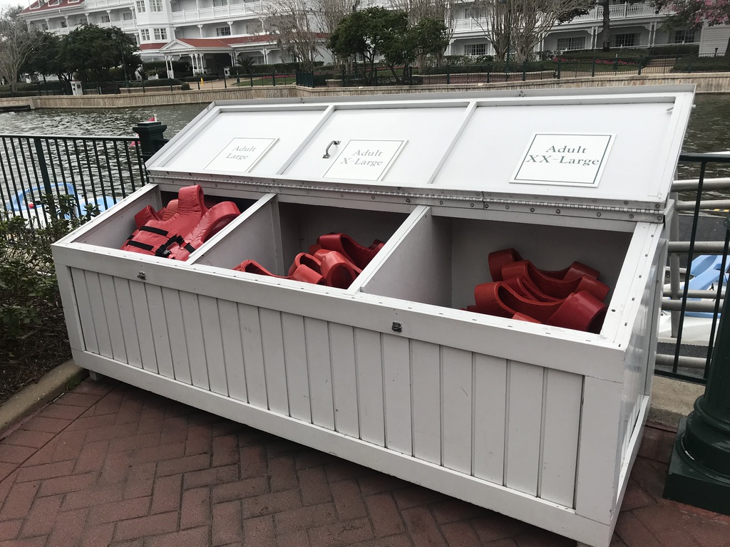 Life Jackets at the Walt Disney World Resort Pools Blog