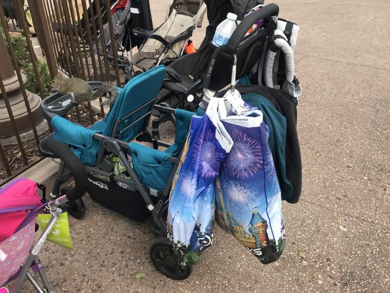 GET TO KNOW Stroller Parking at Walt Disney World Blog