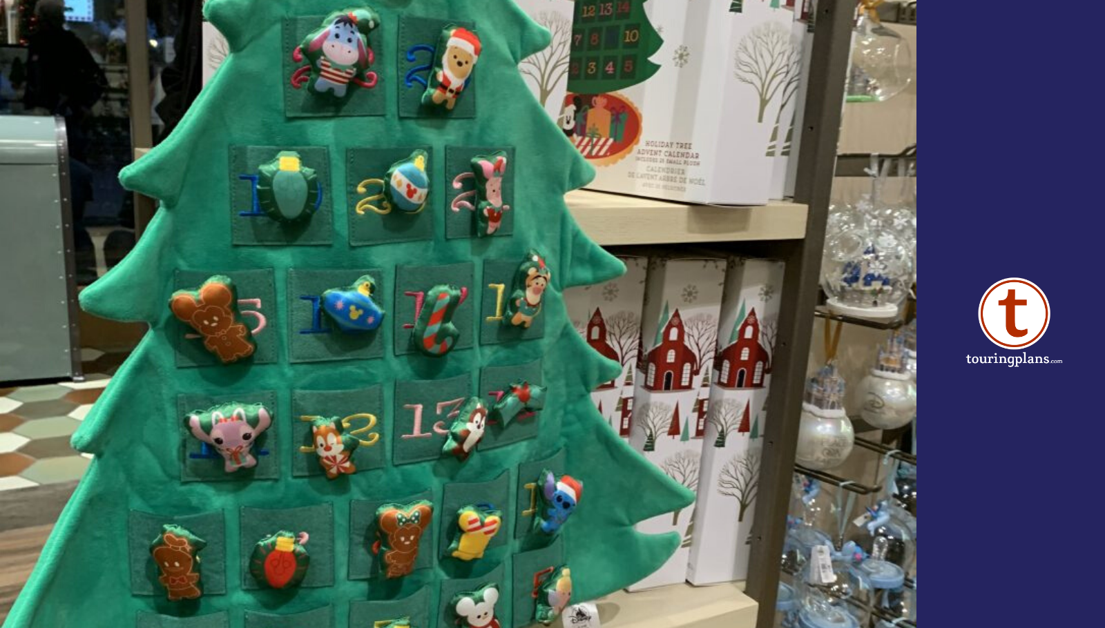 Disney Advent Calendar Features Teeny Fabric Characters, But Watch Where  You Buy It | TouringPlans.com Blog
