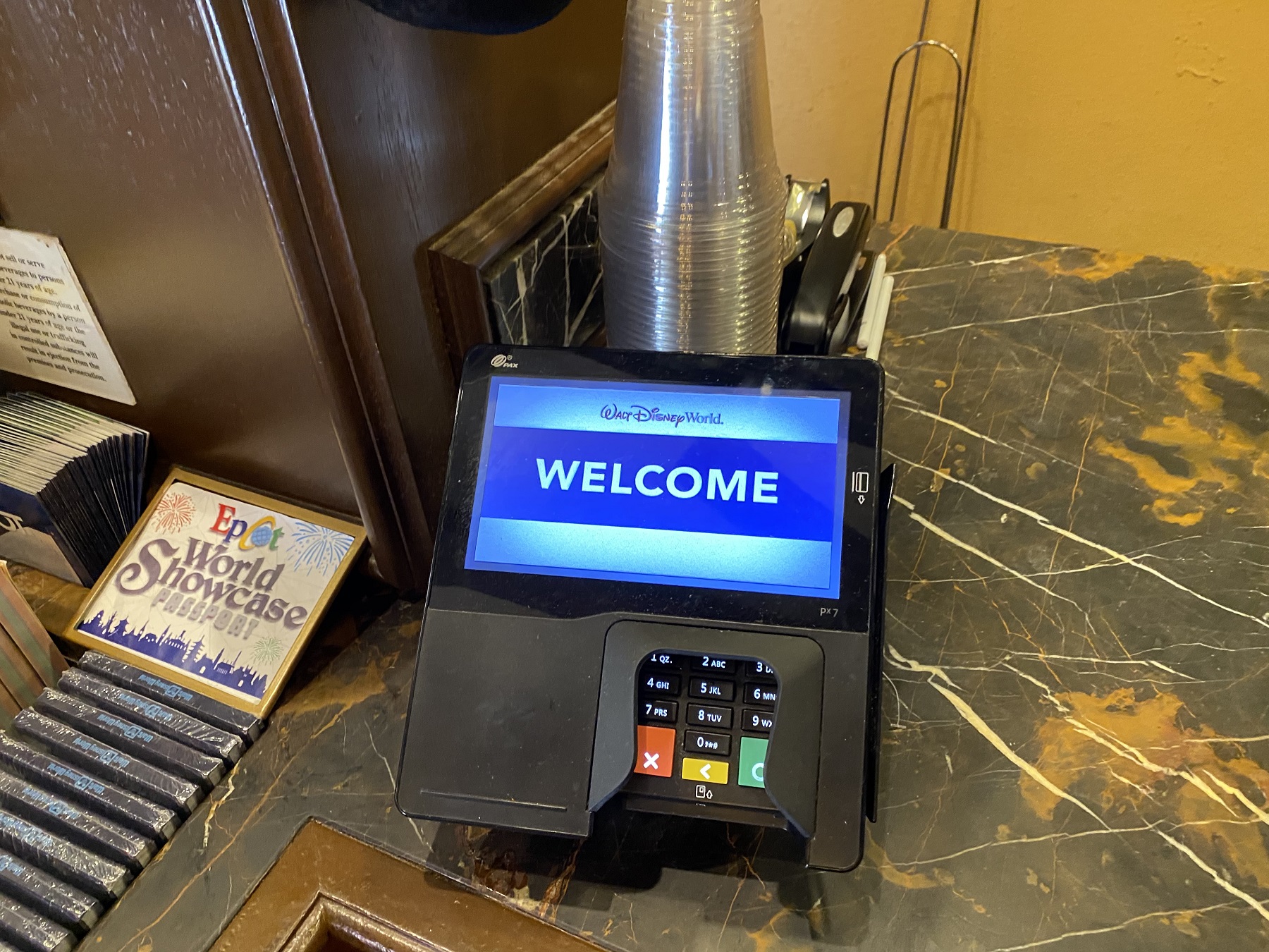 Credit Card Chip Readers Arrive at Epcot Blog