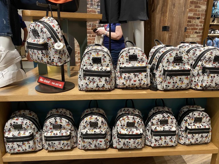 Mickey and Minnie Loungefly Backpack Shows Off Their Latest Look