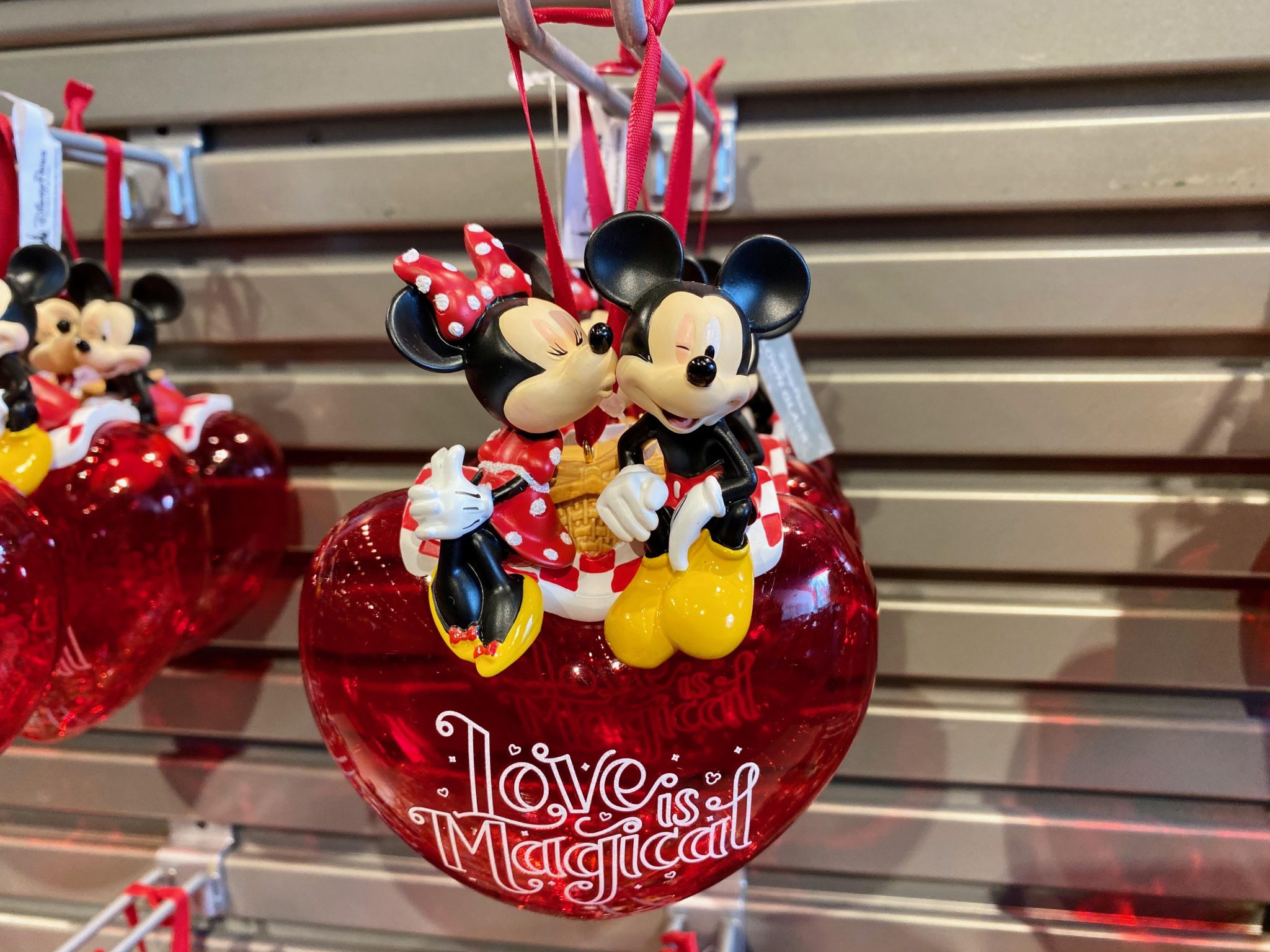 Mickey and Minnie Valentine’s Day Ornament Shows Love is Magical