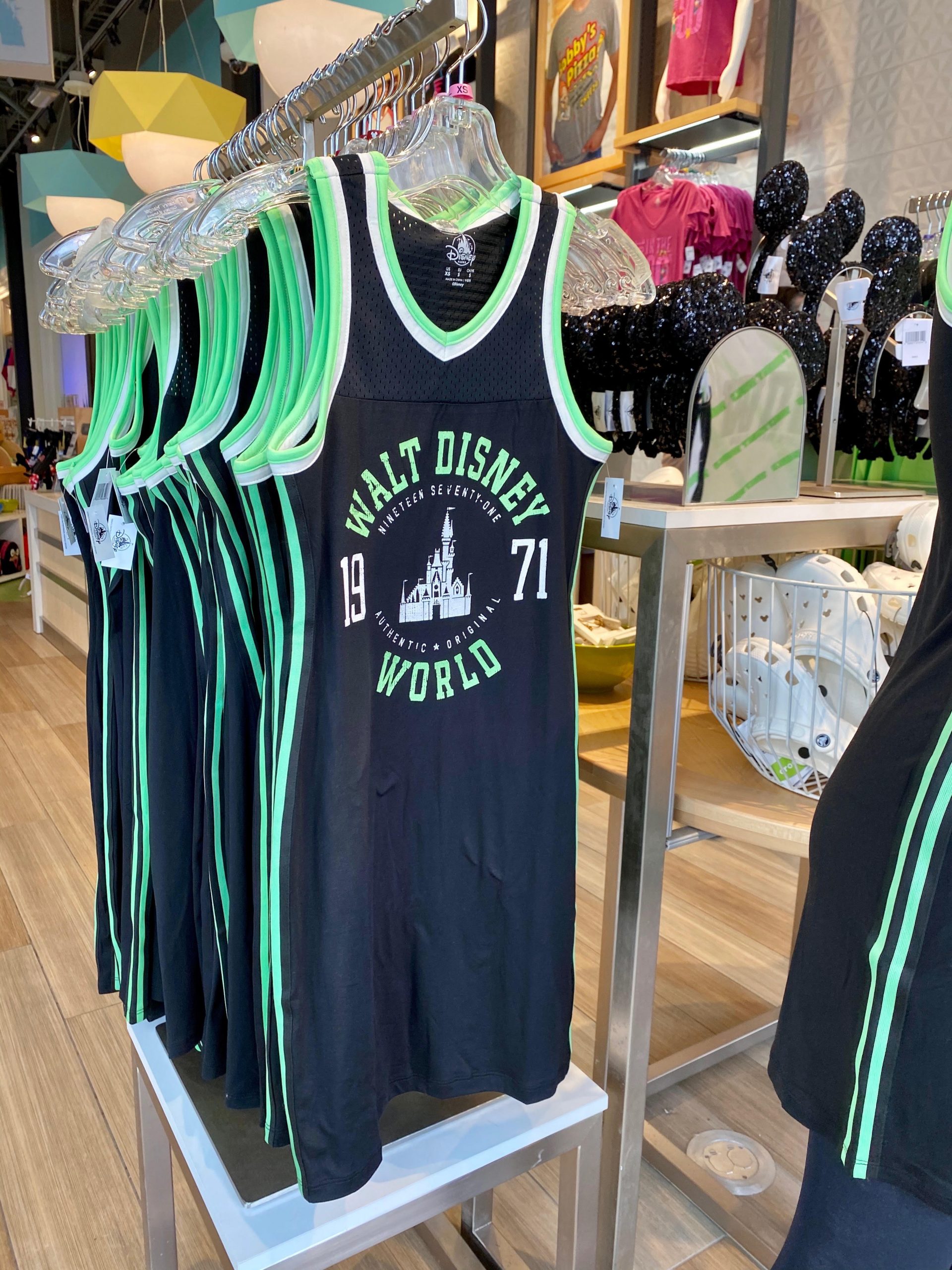 neon green apparel