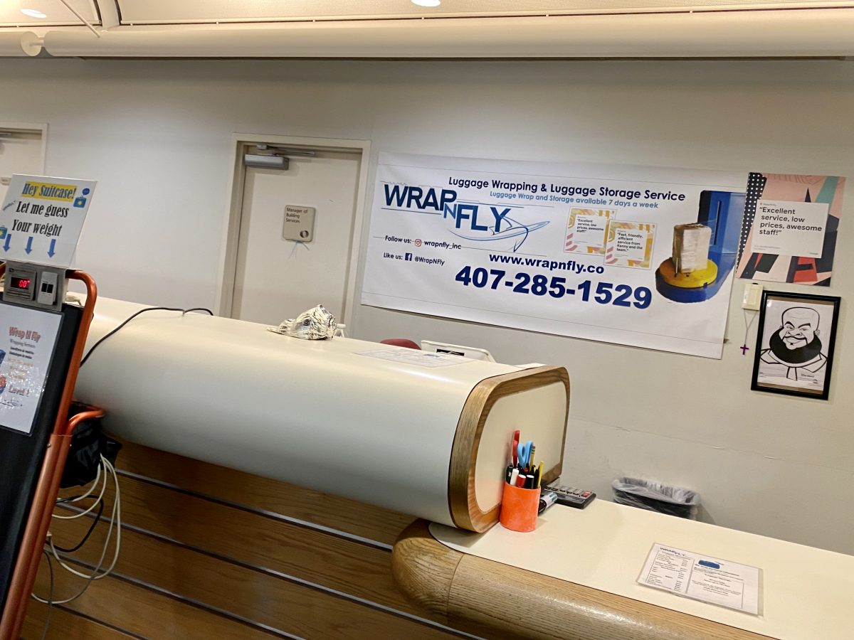 New Stroller Stands at Orlando International Airport