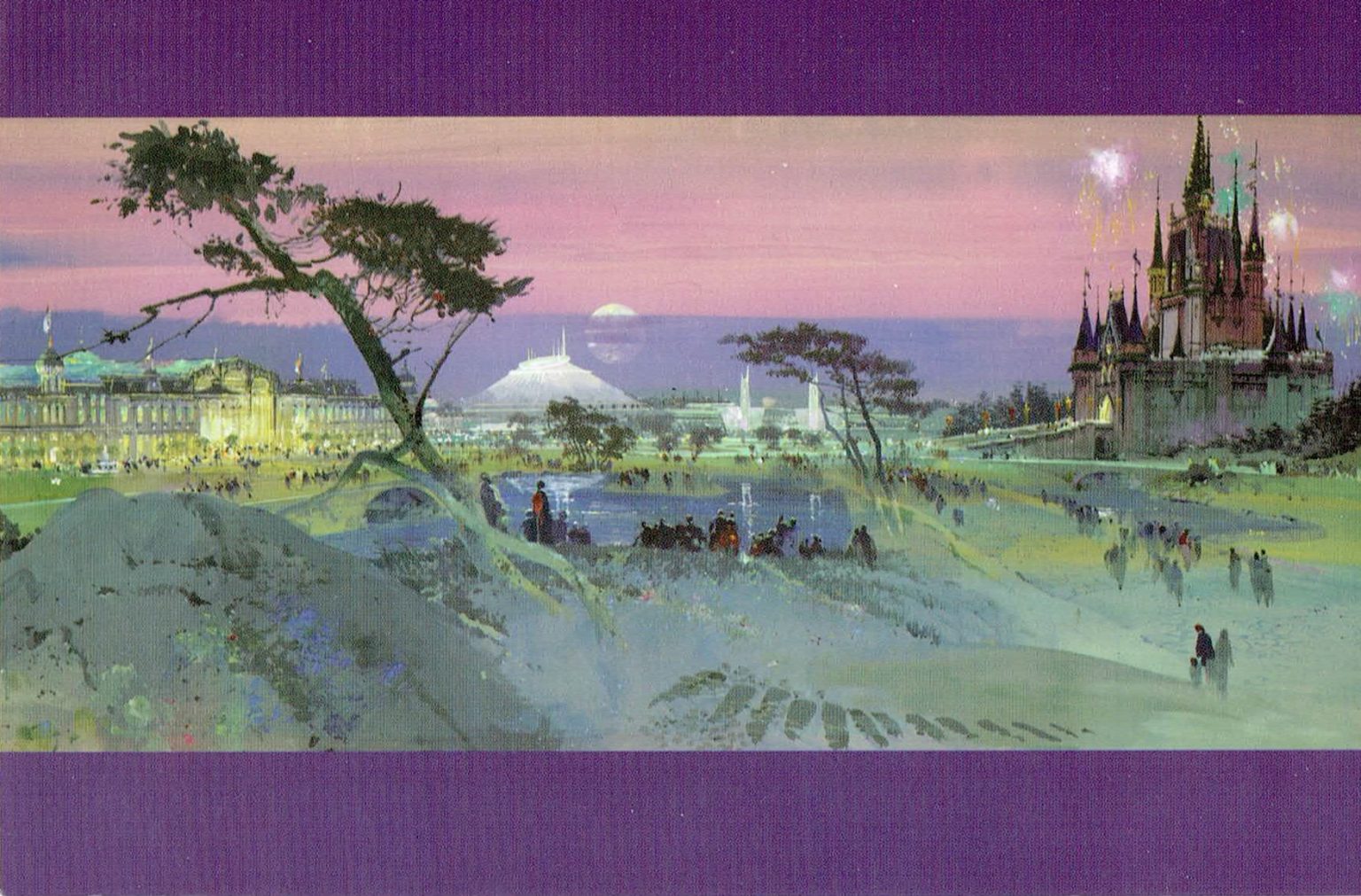 6 MORE Random Vintage Disney Theme Park Postcards Blog