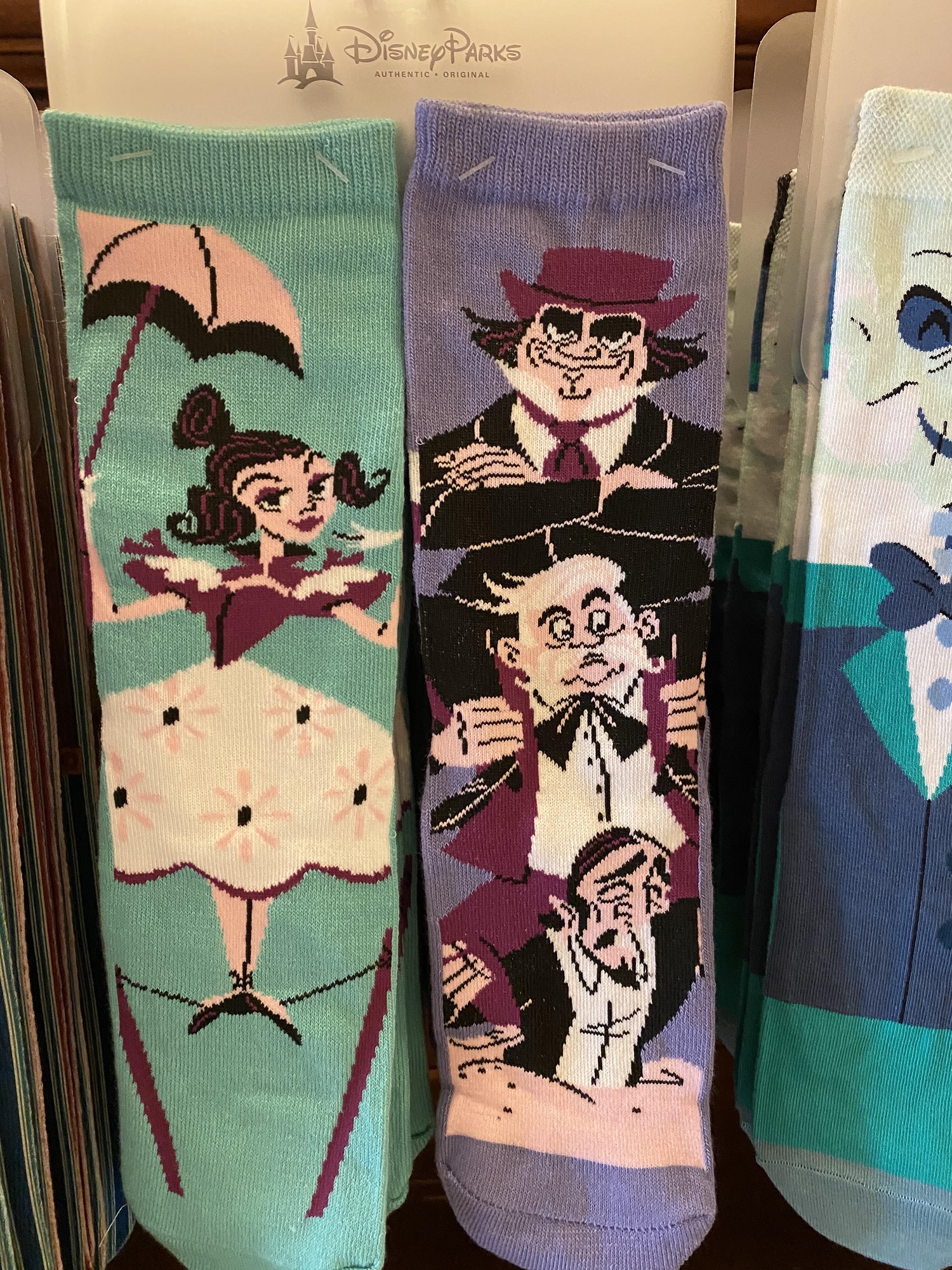Are These Haunted Mansion Socks Actually Stretching? Disney by Mark