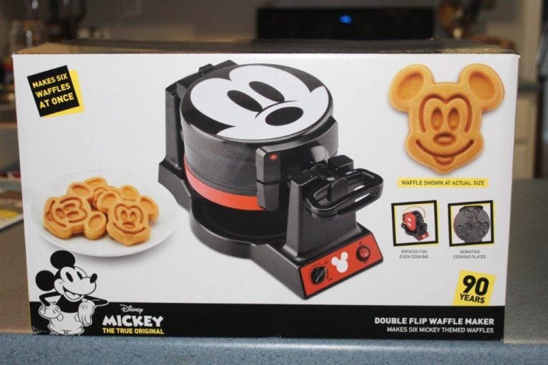 Review The Disney Mickey Double Flip Waffle Maker Blog
