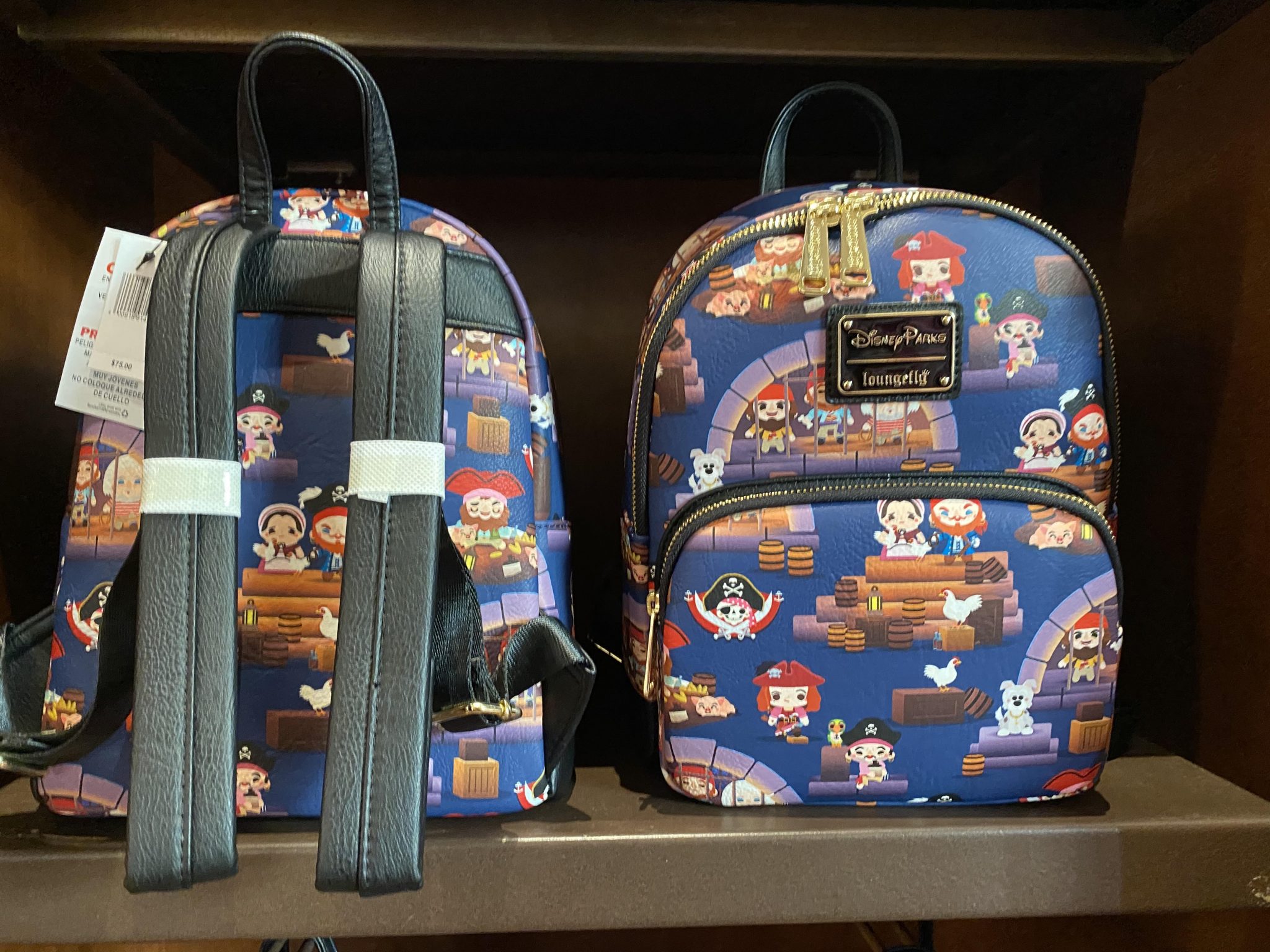 New Pirates of the Caribbean Backpack by Loungefly Sails into Magic