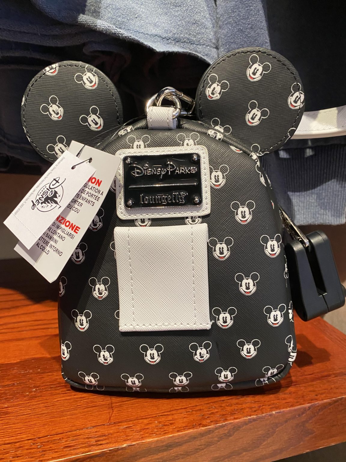 A Closer Look at the NEW Mickey Mouse Faces Backpack Wristlet by