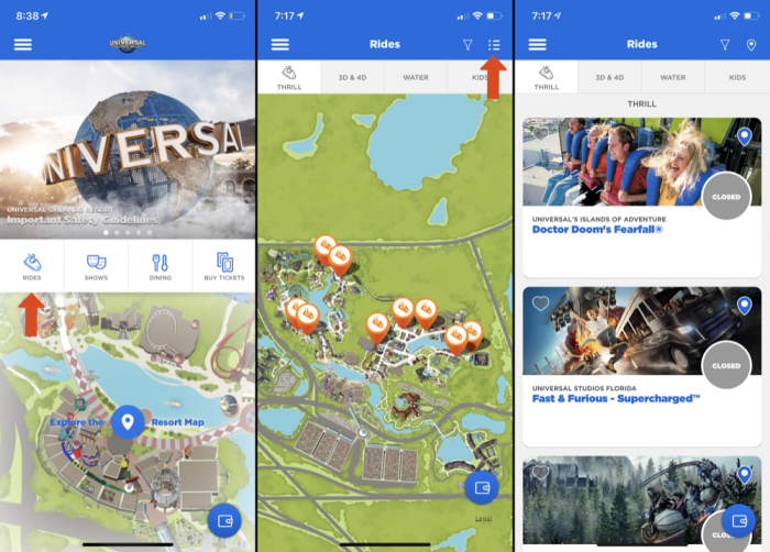 Universal Orlando App 101: The Basics 