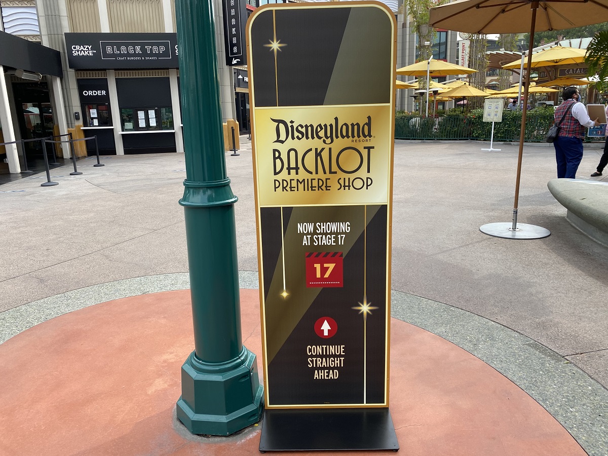 PHOTOS Disneyland Backlot Premiere Shop Opens at Downtown Disney