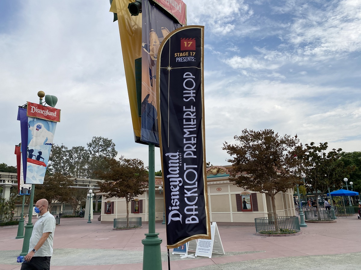 PHOTOS Disneyland Backlot Premiere Shop Opens at Downtown Disney