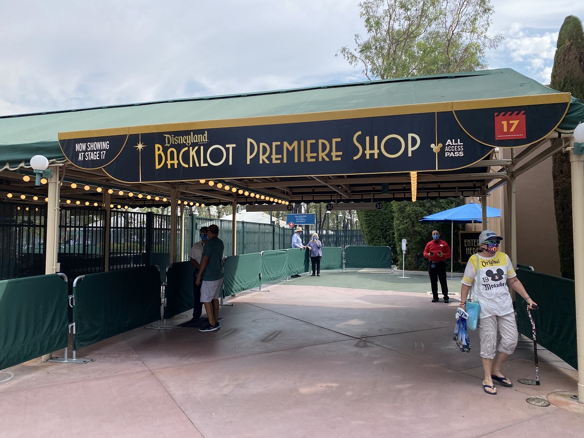 PHOTOS Disneyland Backlot Premiere Shop Opens at Downtown Disney