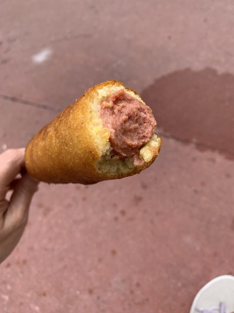 Review magic kingdom hand dipped corn dogs disney by mark