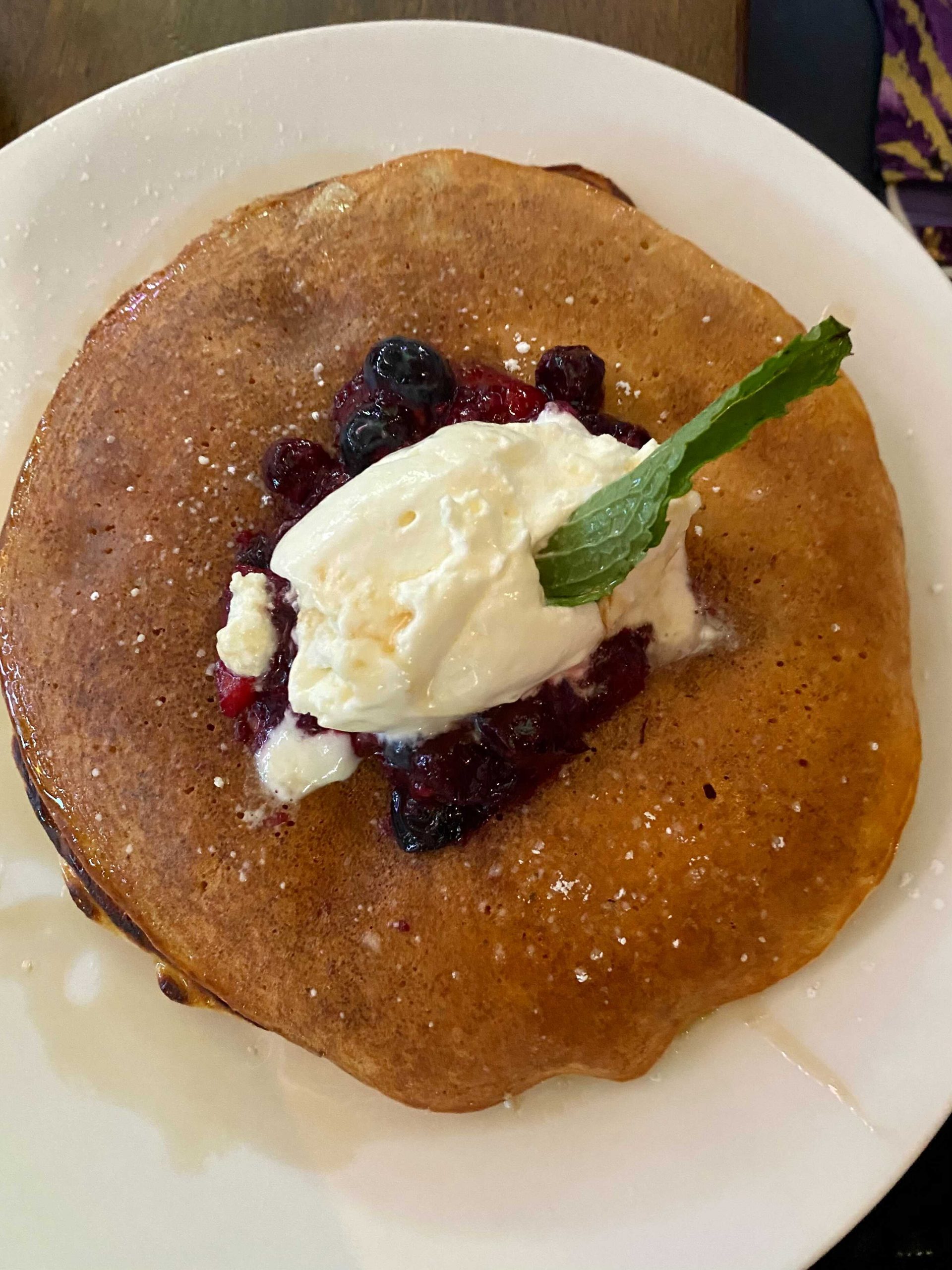 Pancakes Diaspora at Raglan Road Brunch Blog