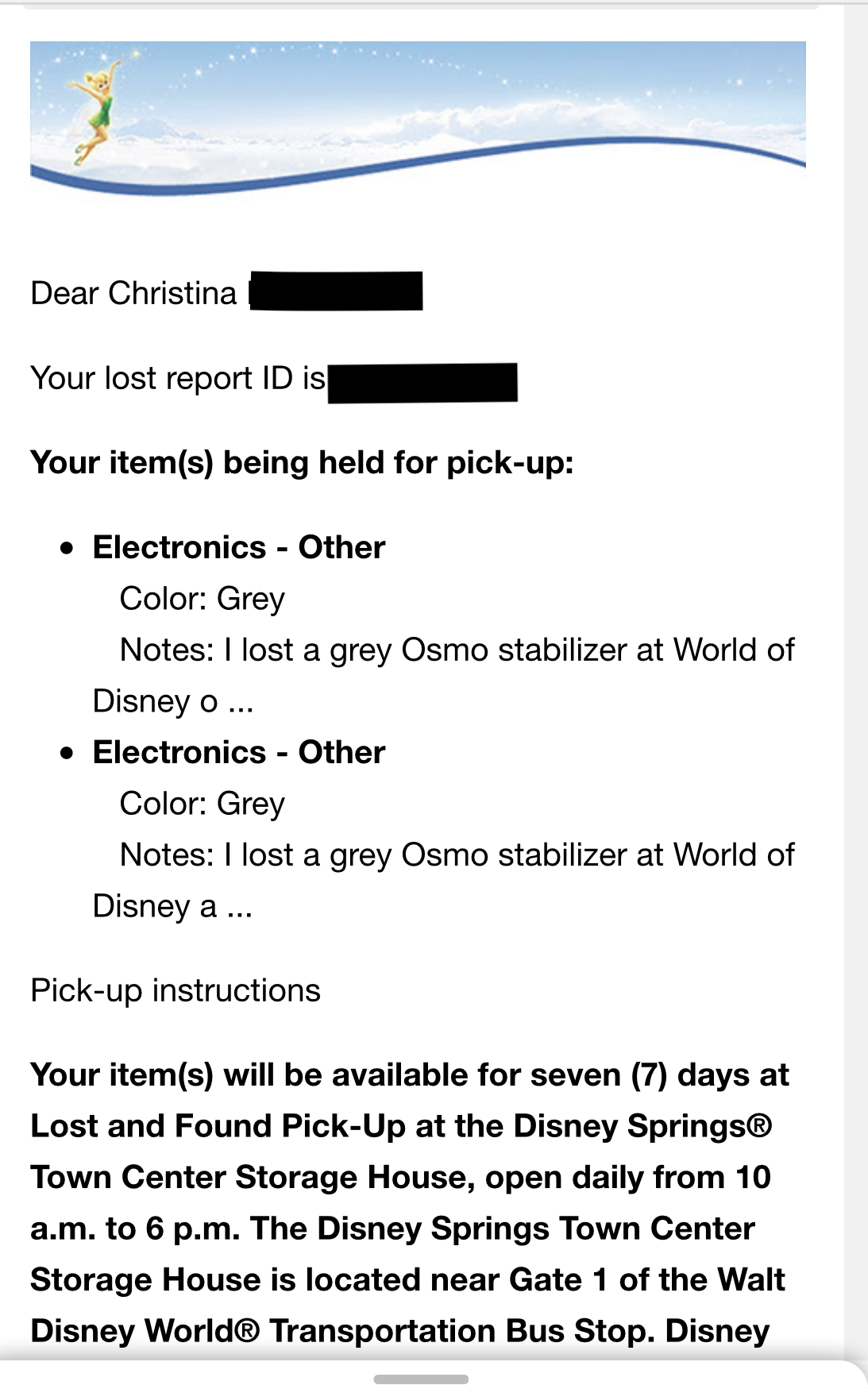 A Sign of Hope Disney’s Lost and Found Blog