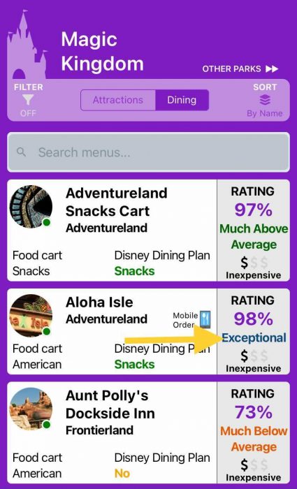 How to Use Disney’s Mobile Ordering 