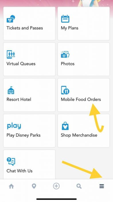 How to Use Disney’s Mobile Ordering 