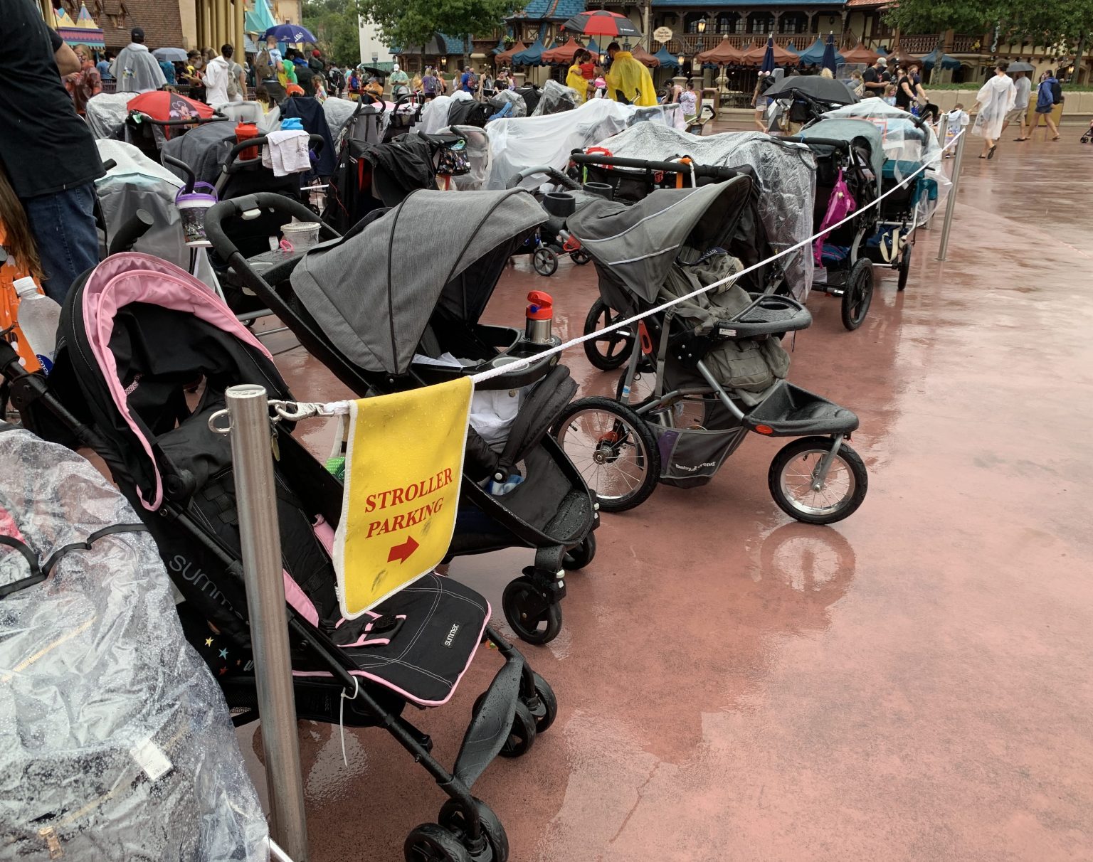 Disney in a Minute What is Stroller Parking? Blog