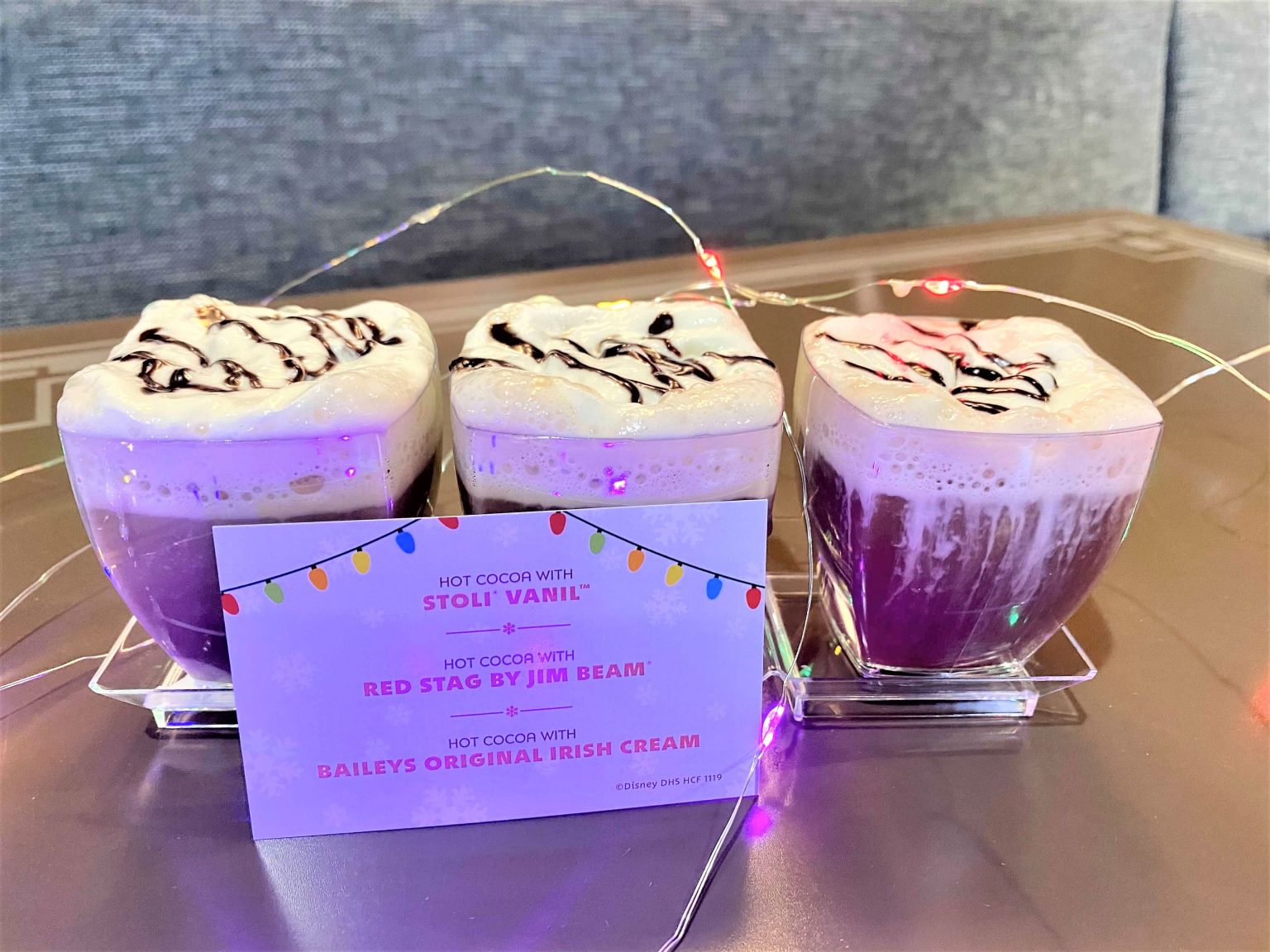 REVIEW Hot Chocolate Flight at Hollywood Studios, A Favorite