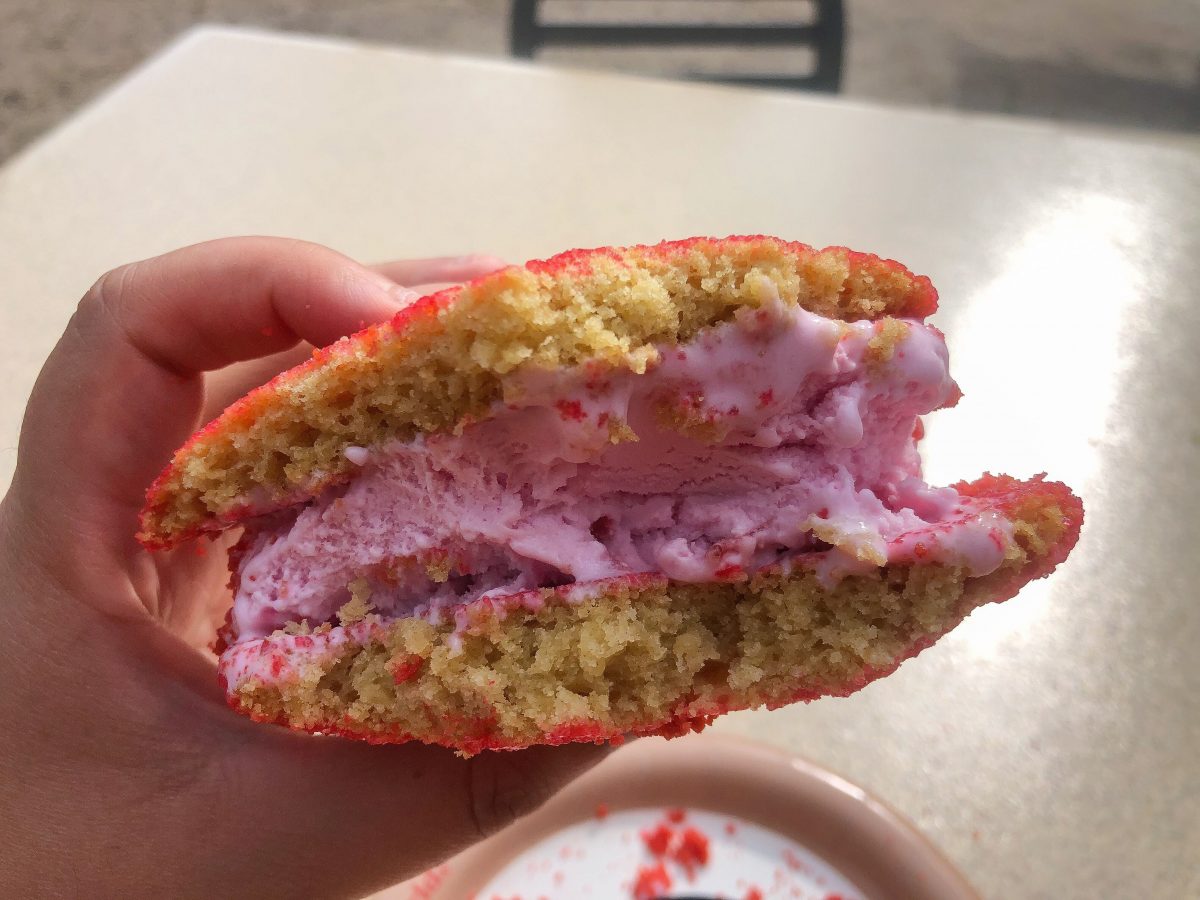 REVIEW Strawberry Shortcake Ice Cream Sandwich Returns to Disney’s