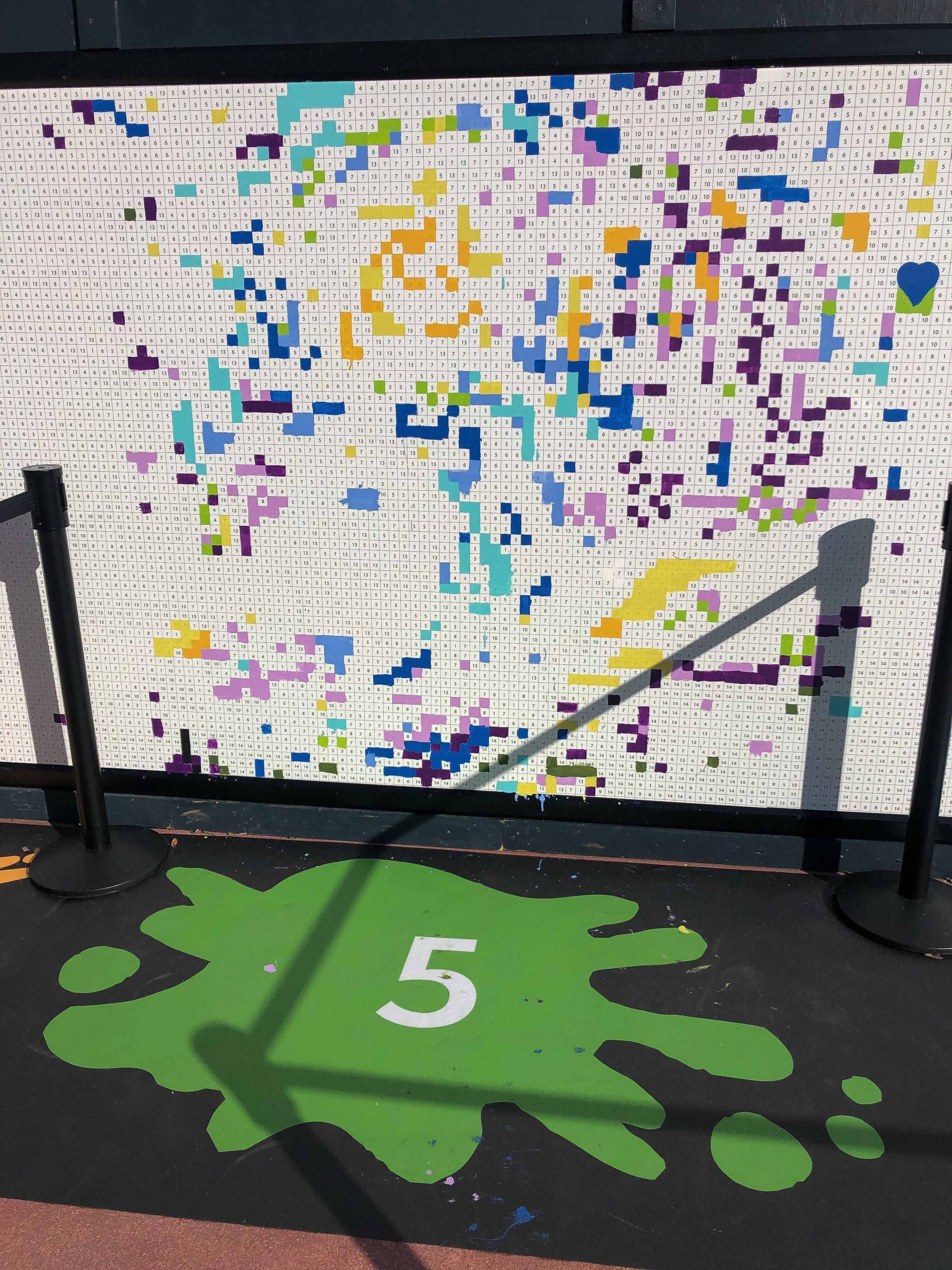 Paint by Number Mural An EPCOT Festival of the Arts Favorite Returns Blog