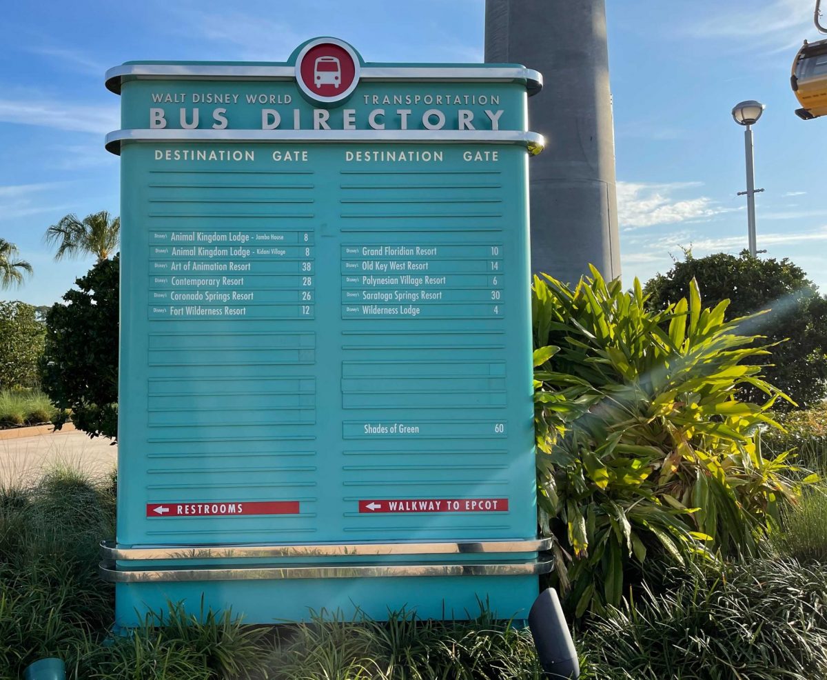 Let’s Look at the Disney Bus Terminals at Each Theme Park and Disney