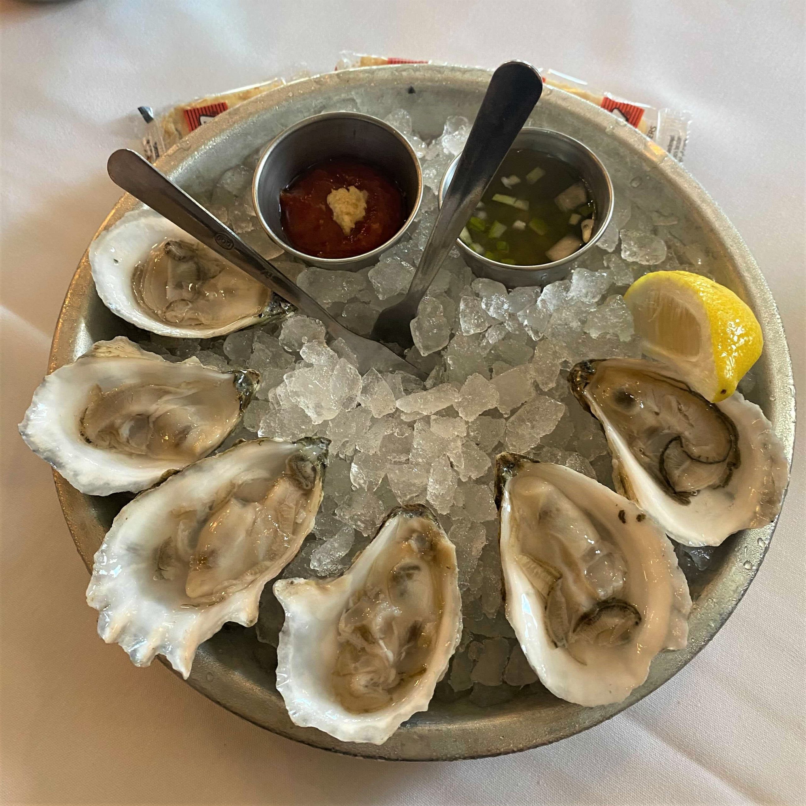 Lucky Dux Oysters The BOATHOUSE Brunch Blog