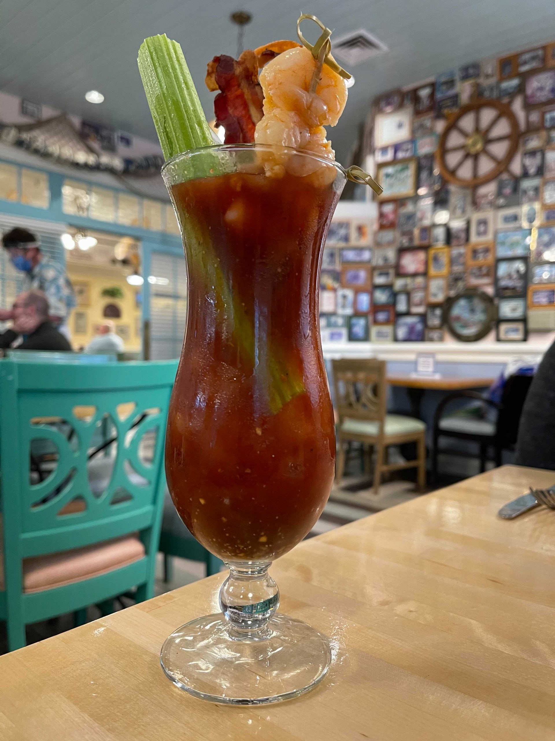 Loaded Key West Bloody Mary at Olivia’s Brunch 2 Blog