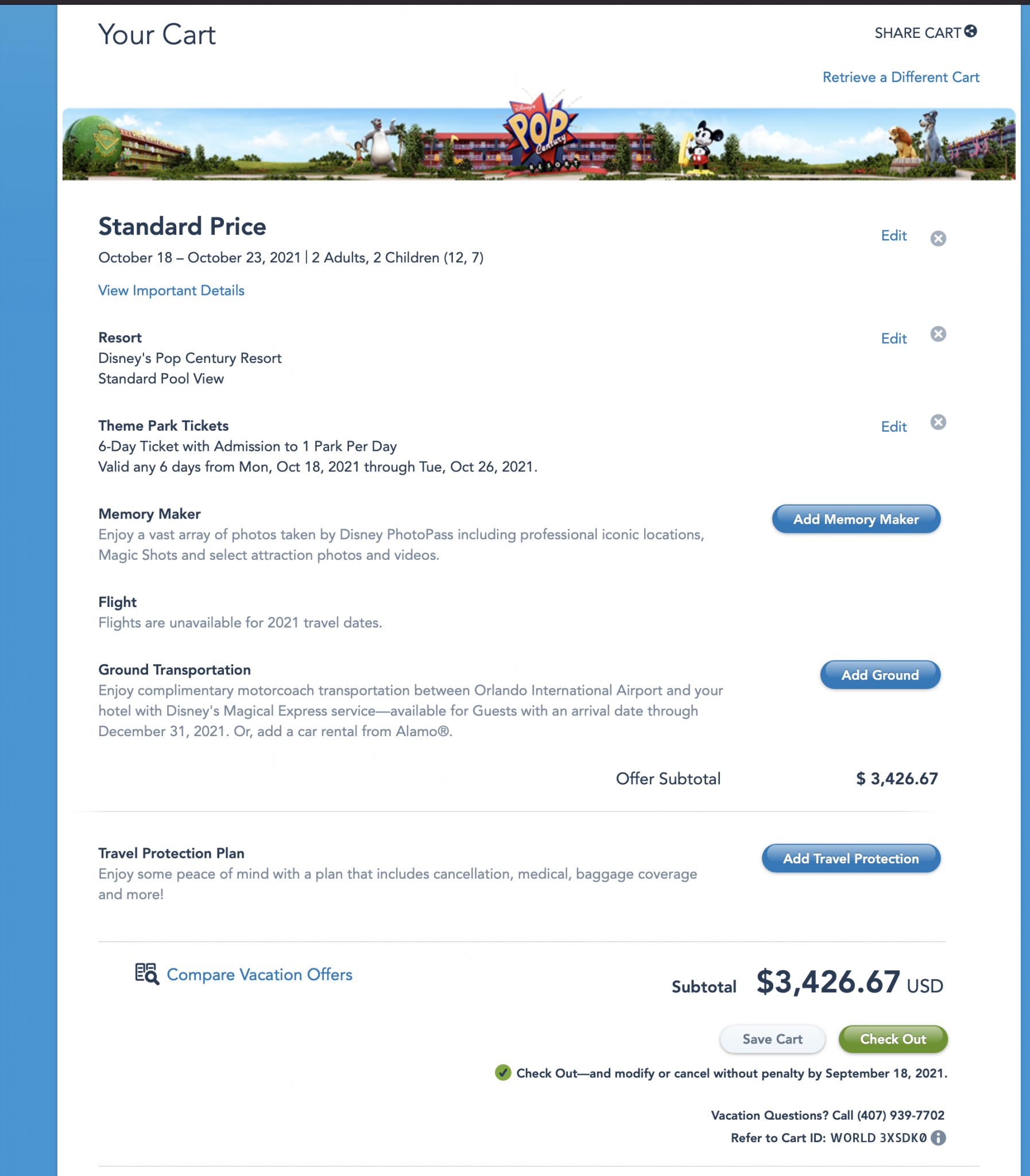 Step by Step How to Make a Walt Disney World Hotel Reservation Online
