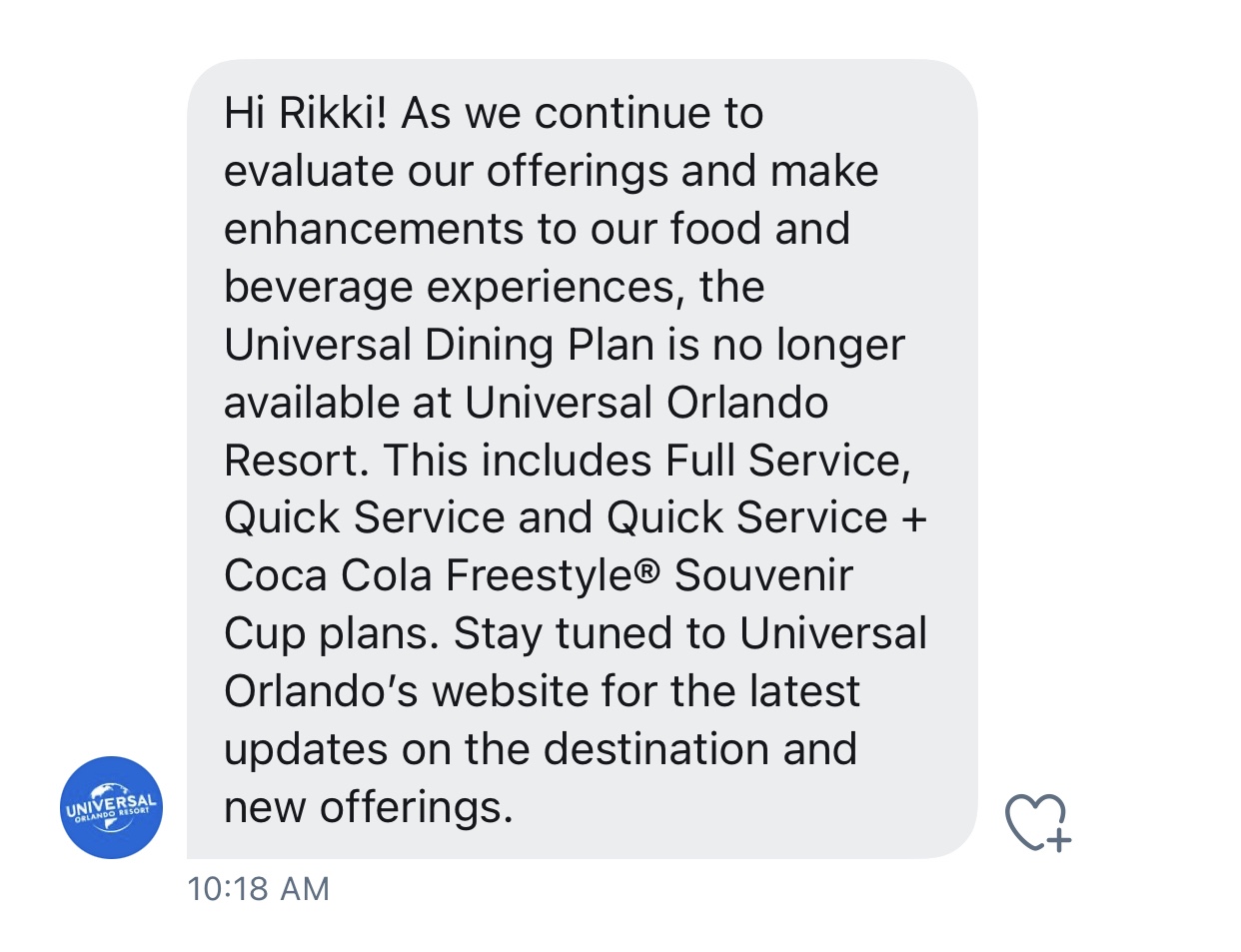 Universal Orlando Resort Ends Their Universal Dining Plan Universal orlando resort ends their universal dining plan