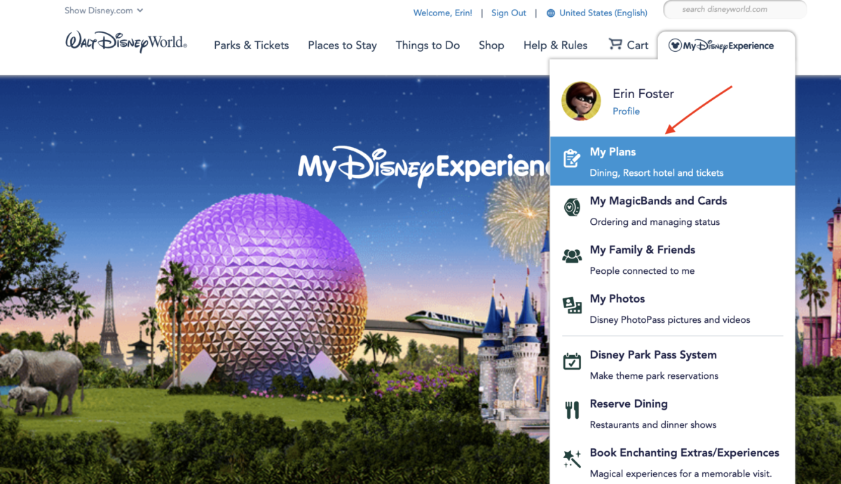 Step by Step How to Link WDW Park Tickets to Your My Disney Experience