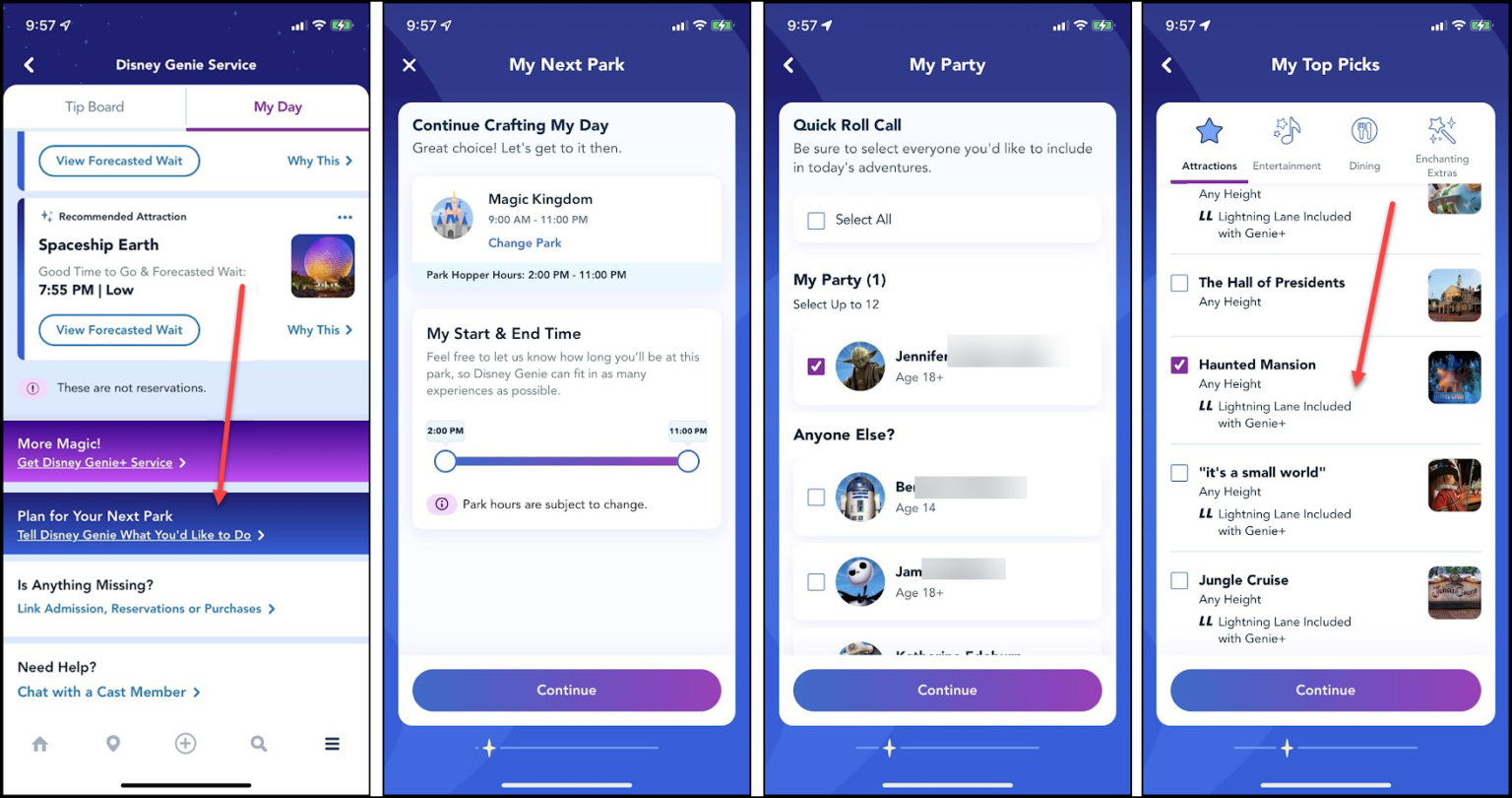 Customize the Genie Tip Board for Convenience and Speed TouringPlans
