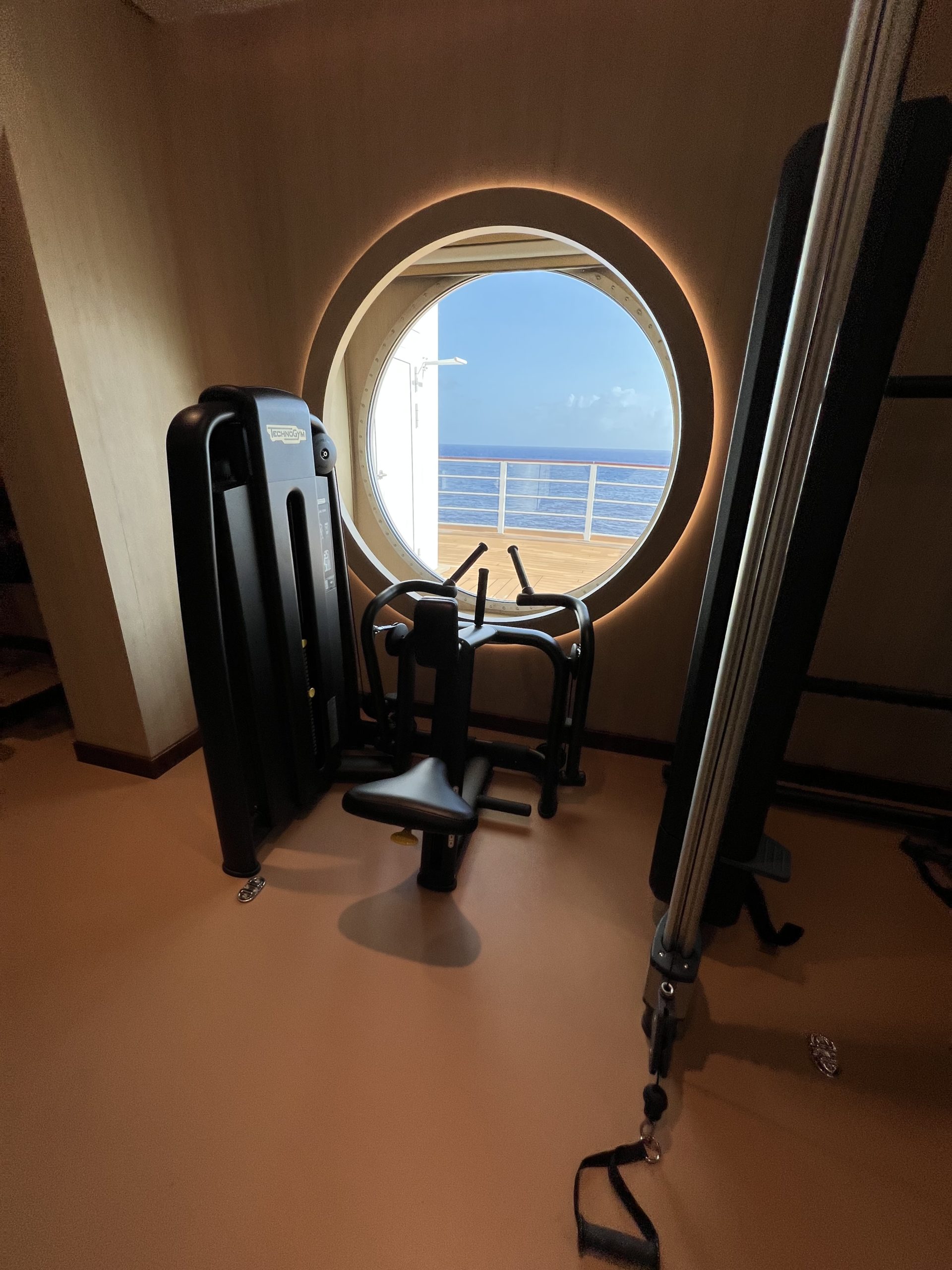 PHOTOS The Fitness Center on the Disney Wish Blog