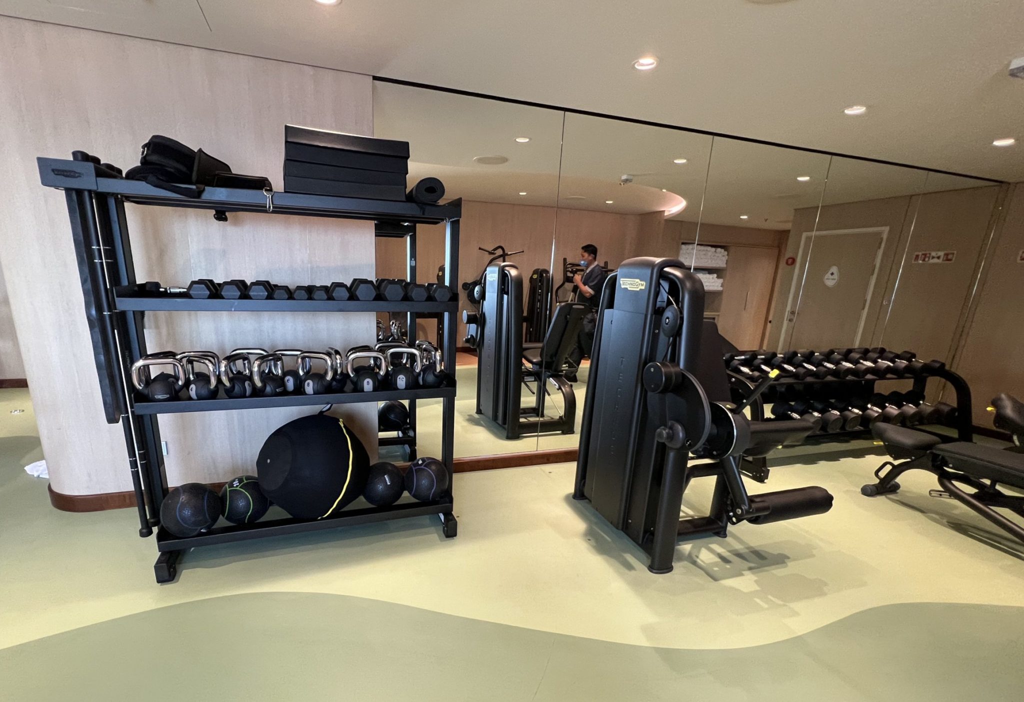 PHOTOS The Fitness Center on the Disney Wish Blog