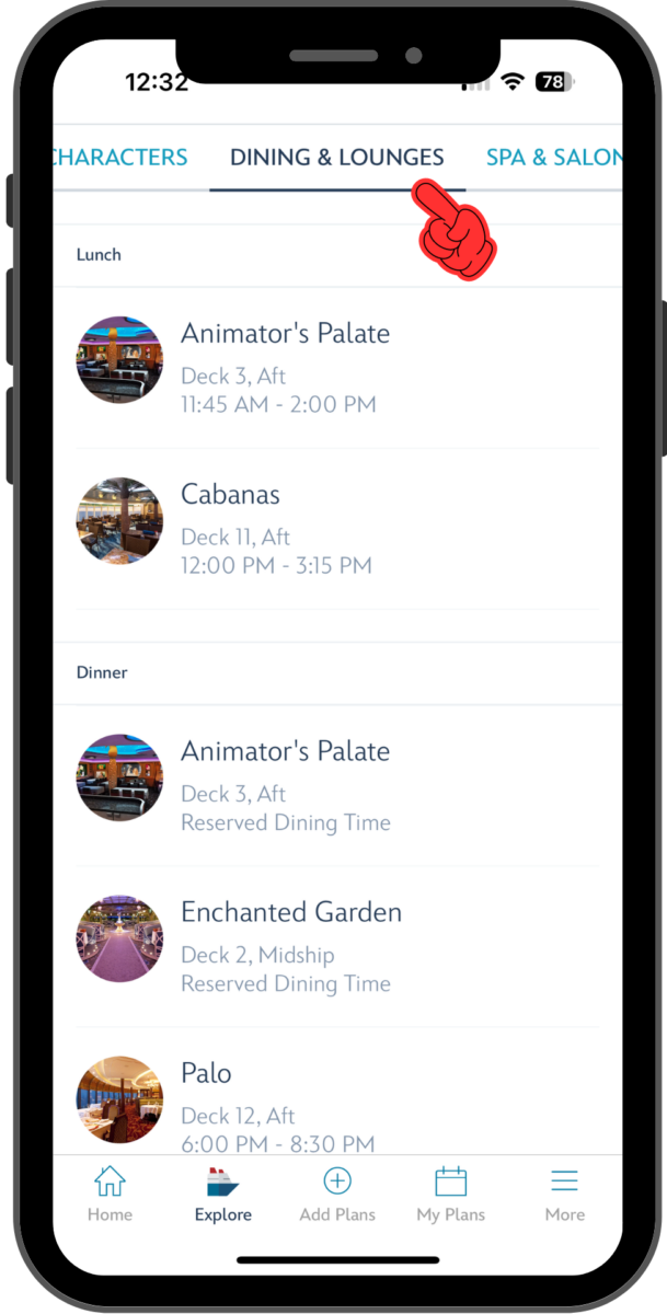 what is the disney cruise app