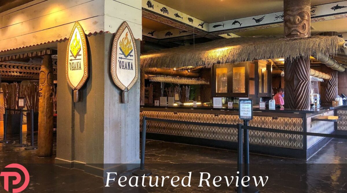 'Ohana review cover image showing the front entrance of the restaurant