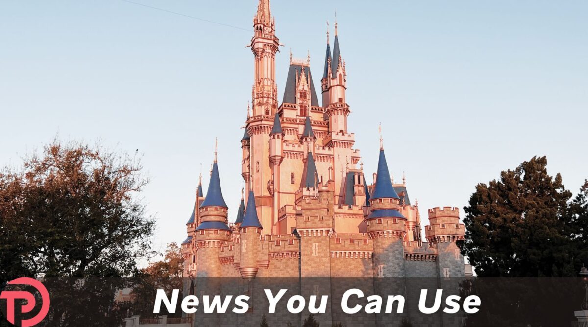 2025 Disney World Vacation Package Announcement post cover image showing Cinderella Castle framed against a blue sky in the early morning light.