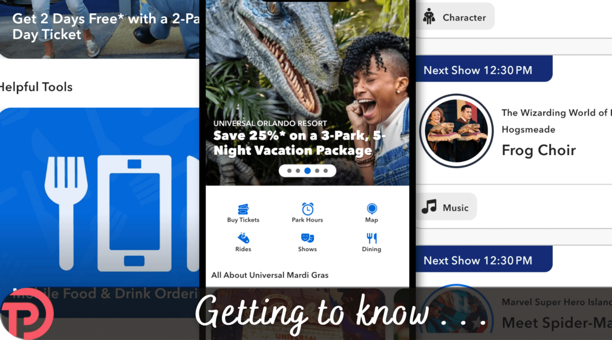Getting to Know the Universal Orlando Mobile App